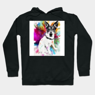 Jack Russell pop art Hoodie